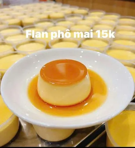 Hình ảnh Flan phô mai