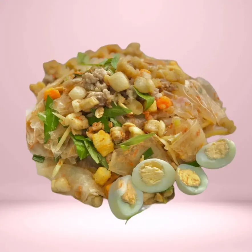 Hình ảnh Bánh tráng trộn tóp mỡ