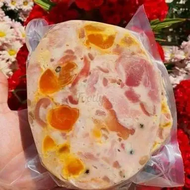 Hình ảnh Pate Bóng Bì Trứng Muối 500g