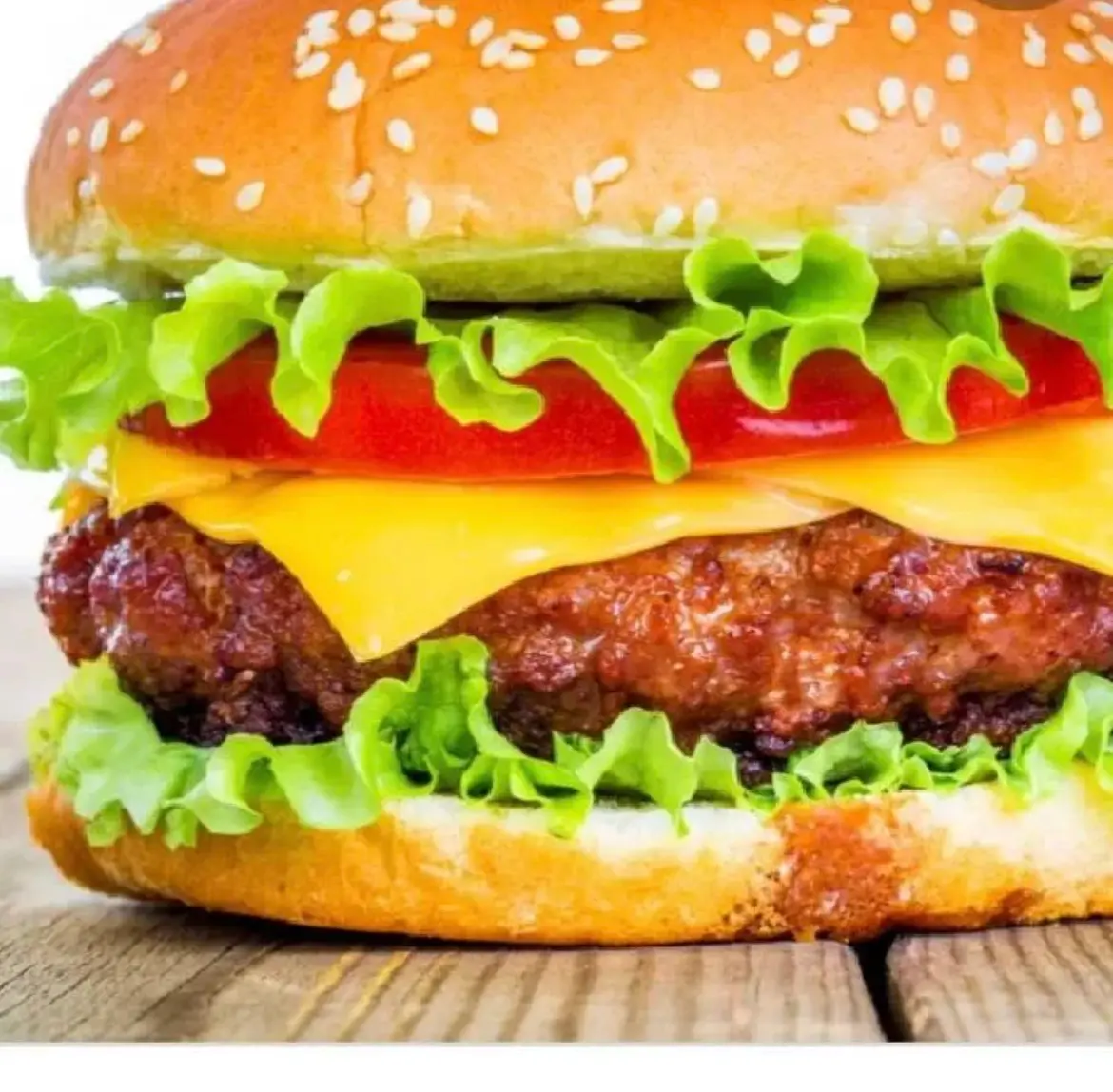 Hình ảnh Hamburger bò trứng