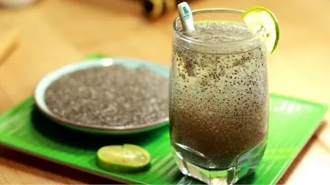 Hình ảnh Nước chanh xả gừng hạt chia