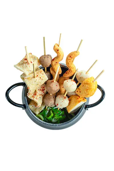Hình ảnh Xiên bánh cá hầm