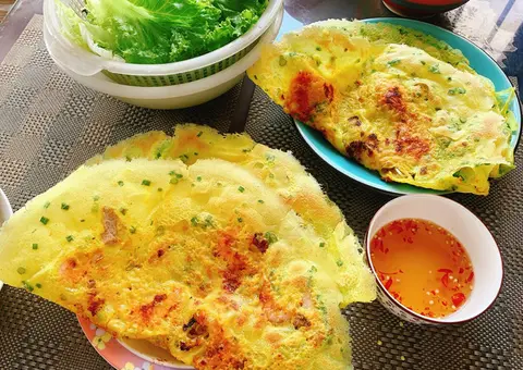 Hình ảnh Combo 10 bánh xèo tôm - thịt heo siêu giòn