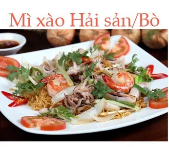 Hình ảnh Mì xào bò