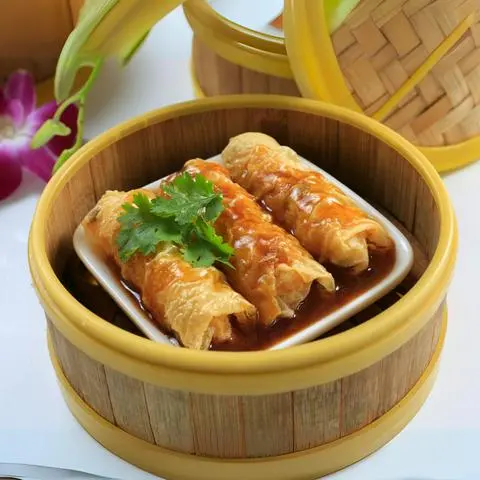 Hình ảnh Đậu hũ ky sốt dầu hào
