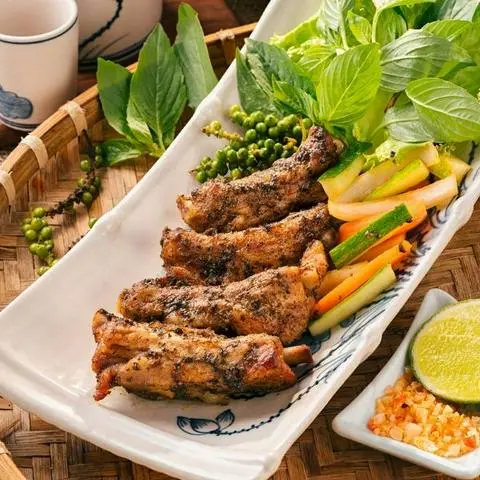 Hình ảnh Sườn cây nướng tiêu xanh lá quế - PK2.2