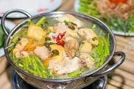 Hình ảnh Lẩu gà giấm bỗng