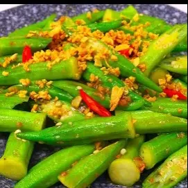 Hình ảnh Đậu Bắp Xào Tỏi