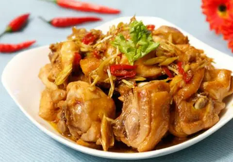 Hình ảnh Cơm gà sả ớt
