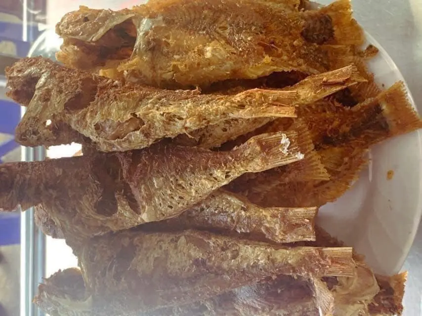 Hình ảnh Cơm cá hường chiên sả