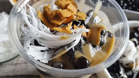 Hình ảnh Chè cà phê cốt dừa