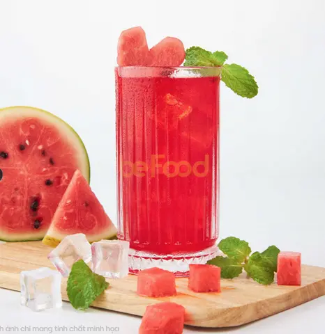 Hình ảnh Trà dưa hấu vải