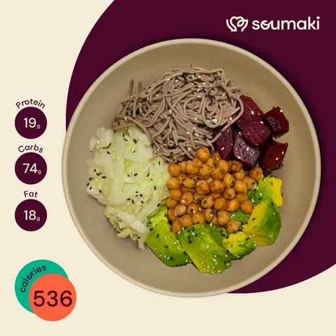 Hình ảnh Món chay mỳ soba bơ - V2