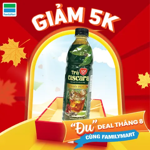 Hình ảnh Trà Cascara-Lof Vị Độc Đáo 1 Chai 450Ml Giảm 5,000Đ