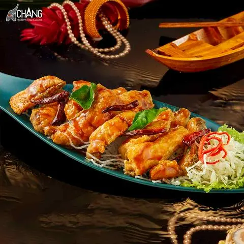 Hình ảnh Cá chẽm xốt me cay