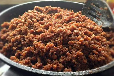 Hình ảnh Cơm thịt chưng mắm tép