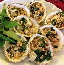 Hình ảnh Sò dương nướng mỡ hành 1 con