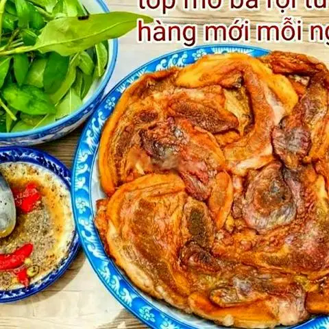 Hình ảnh Tóp mỡ ba rọi - giòn