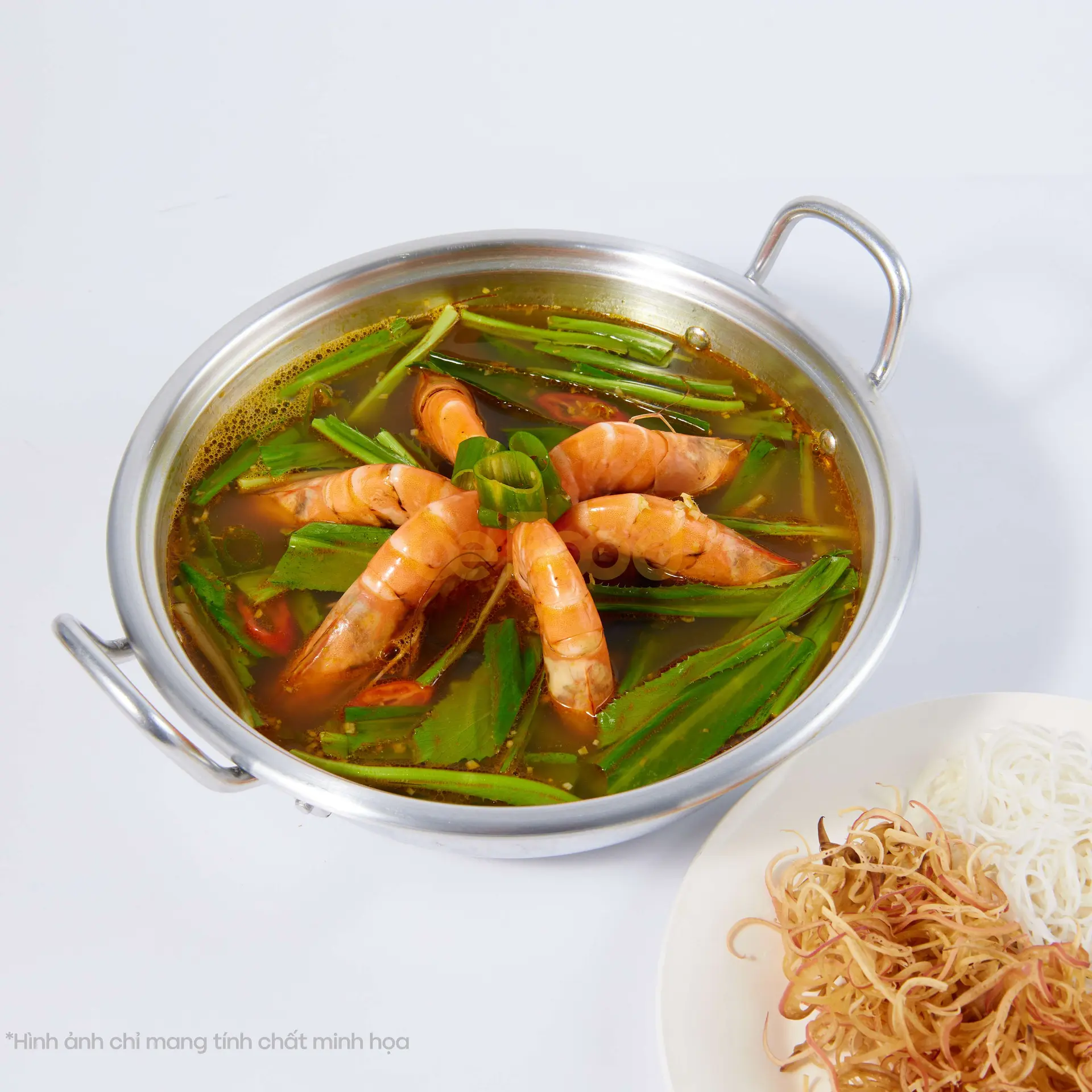 Hình ảnh Lẩu tôm mực