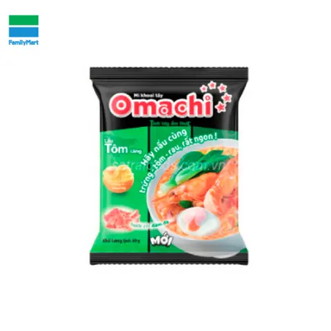 Hình ảnh Mì Dd Khoai Tây Omachi Lẩu Tôm Càng 80G