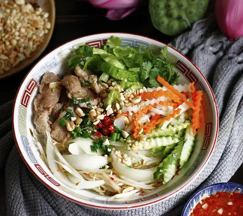 Hình ảnh Bún thịt xào