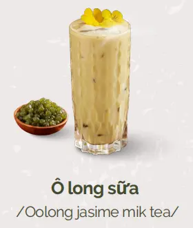 Hình ảnh Ô long sữa