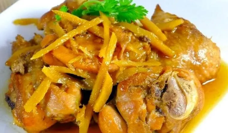 Hình ảnh Vịt kho gừng