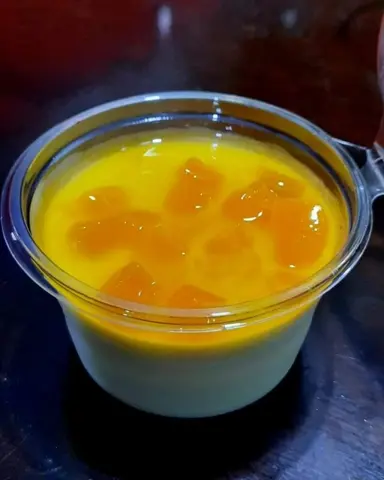 Hình ảnh Panna cotta vị đào