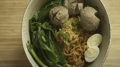 Hình ảnh Mì gói bò viên