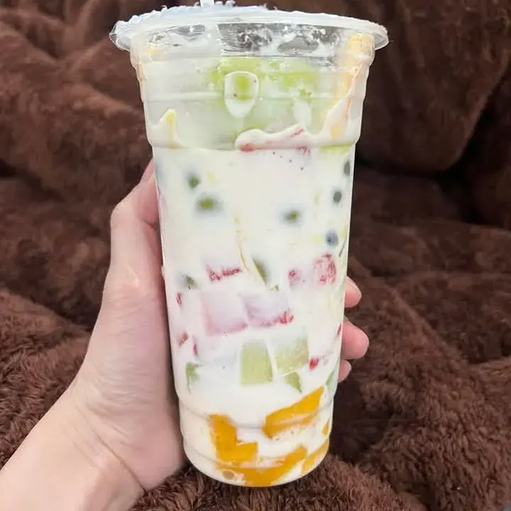 Hình ảnh Hoa quả dầm bơ tươi