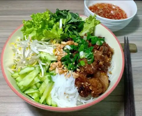 Hình ảnh Bún thịt nướng