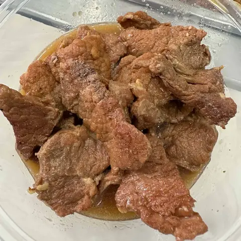Hình ảnh Thịt kho tiêu hộp lớn - 300gr