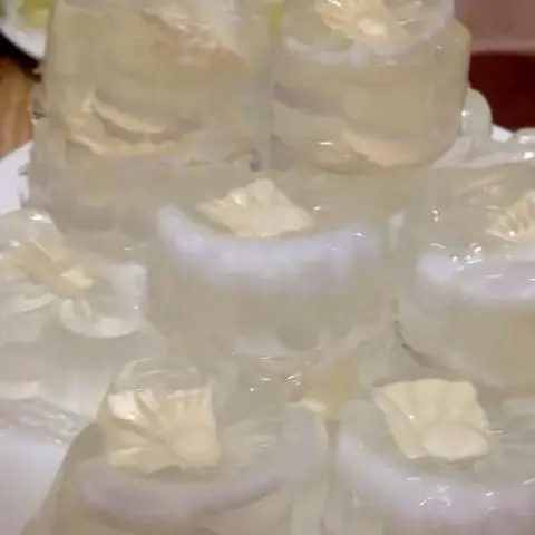 Hình ảnh Rau câu dừa phô mai