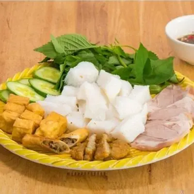 Hình ảnh Bún đậu thịt - chả cốm - chả giò