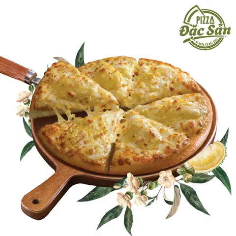 Hình ảnh Pizza trái sầu riêng