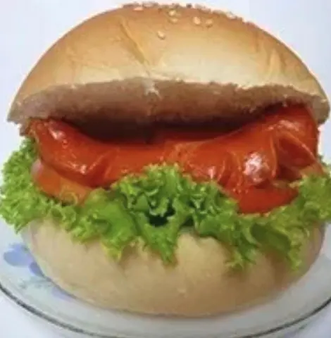 Hình ảnh Hamburger xúc xích Đức