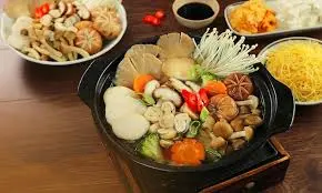 Hình ảnh Lẩu chua cay lá giang chay