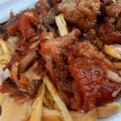 Hình ảnh Xôi gà rán chiên giòn