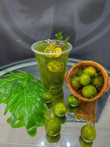 Hình ảnh Trà tắc thái xanh