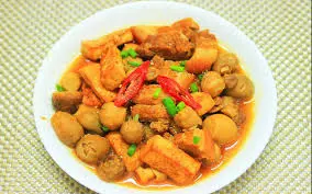 Hình ảnh Cơm Thịt kho đậu hủ