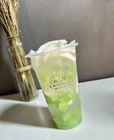 Hình ảnh Nước dừa trân châu dừa