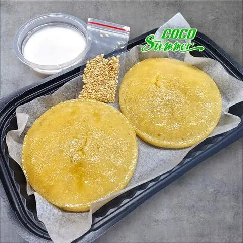 Hình ảnh Bánh bò thốt nốt hấp - 2 cái