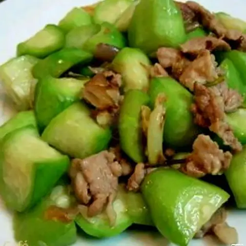 Hình ảnh Mướp xào tỏi