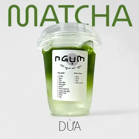 Hình ảnh Matcha dừa