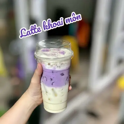 Hình ảnh Khoai môn latte