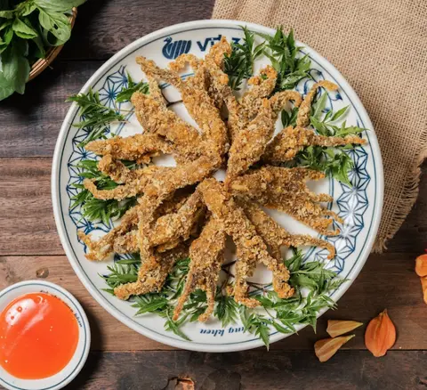 Hình ảnh Lưỡi vịt chiên xù
