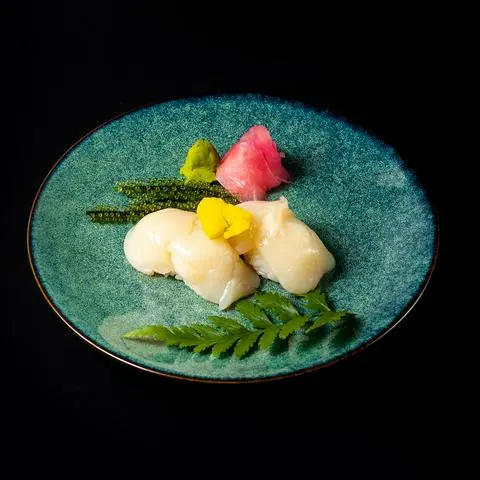 Hình ảnh Cơm nắm sò điệp Nhật - japanese scallop nigiri - ni15