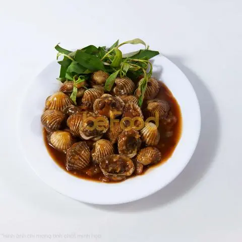 Hình ảnh Sò huyết rang me