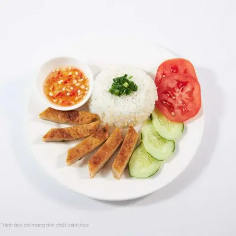 Hình ảnh Cơm tấm chả cá