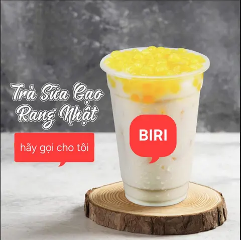 Hình ảnh Trà sữa gạo rang Nhật